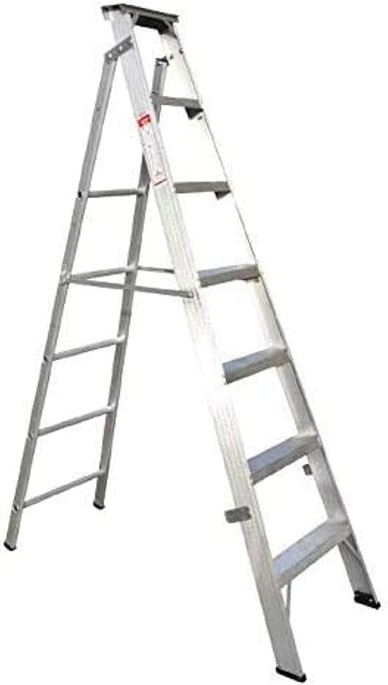 EMC Dual Purpose Aluminum Ladder (7 Step) - Foldable and Heavy Duty - Image 1